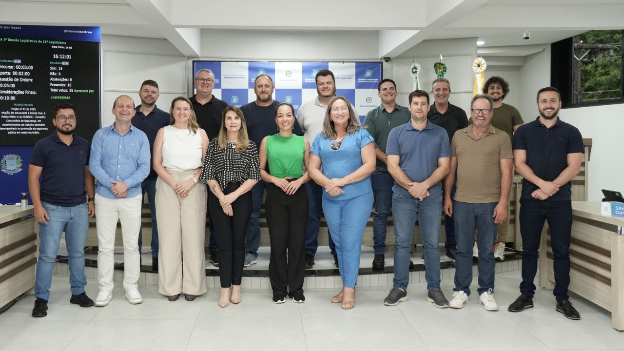 Câmara de Francisco Beltrão encerra 2025 com números recordes e Selo Diamante de Transparência