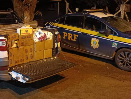 PRF apreende cerca de 1 Tonelada de Queijo Impróprio para consumo no Sudoeste do Paraná