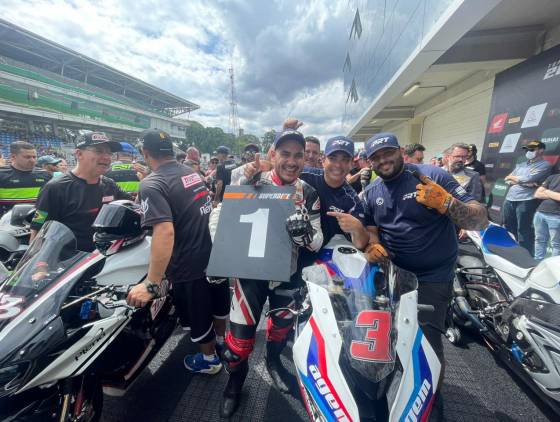 Argentino Ramiro Gandola vence primeira corrida da SuperBike Pro em 2023