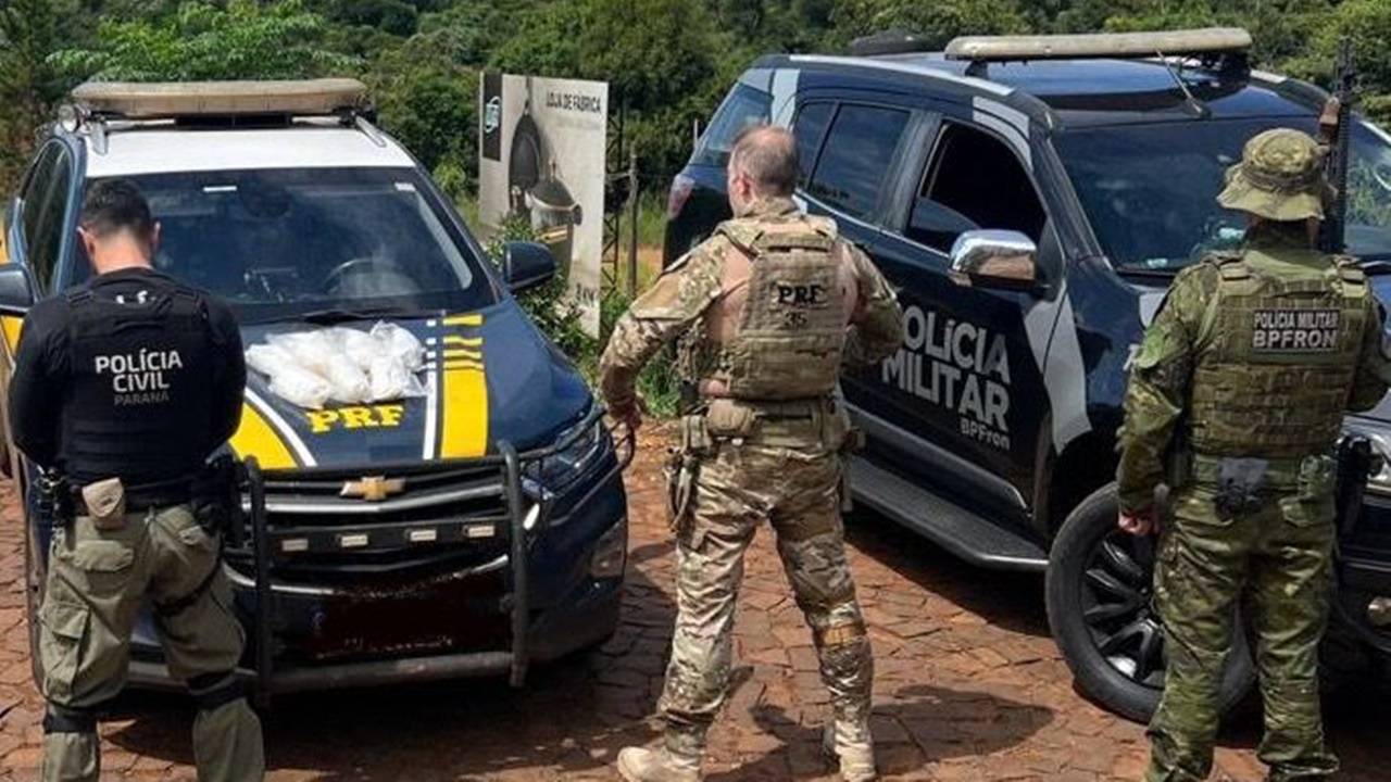 Operação conjunta prende traficante com 5kg de cocaína escondidos no tanque de combustível