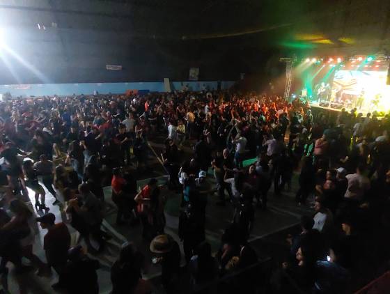 Banda Rainha Musical anima público no lançamento da Festa do Chapéu de Palha e Expo Bom Jesus