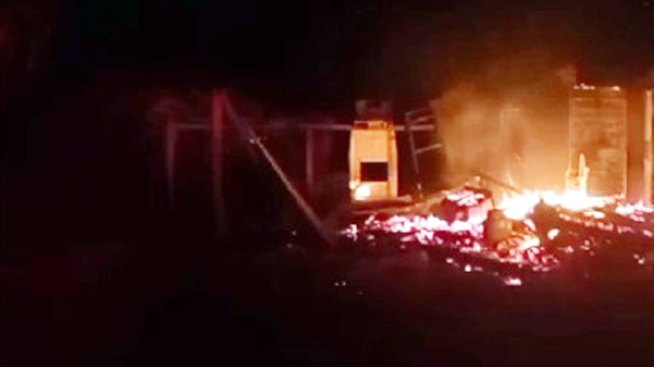 Filho agride mãe e provoca incêndio em residência no interior de Bom Sucesso do Sul