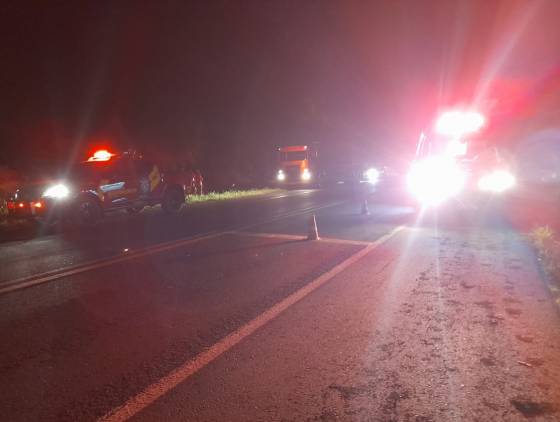 Capotamento na BR-158 em Coronel Vivida deixa duas mulheres feridas, incluindo gestante