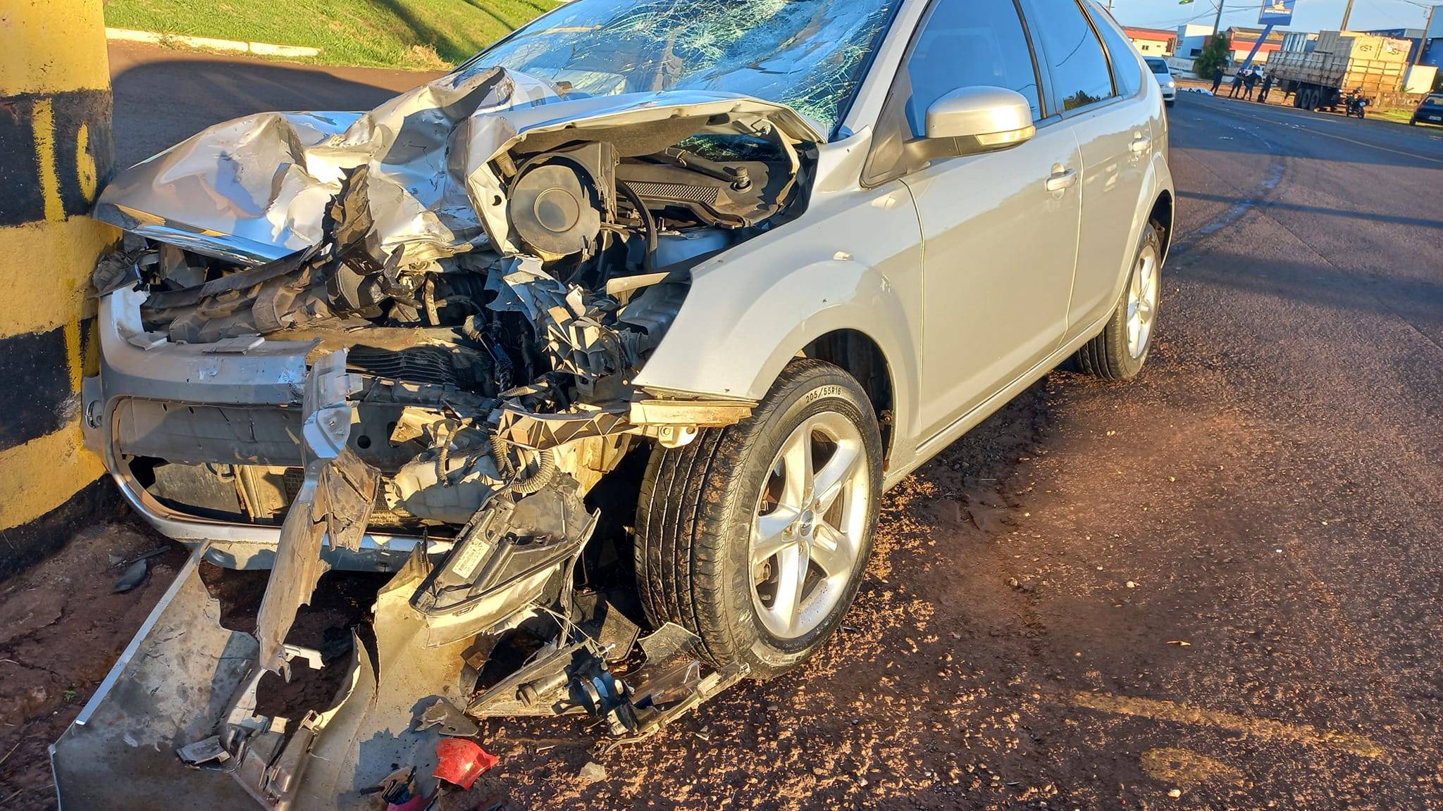Acidente na PR-281 em Santa Izabel do Oeste deixa uma pessoa morta