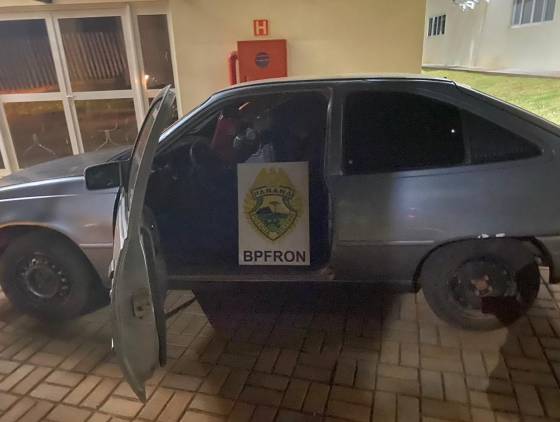 BPFRON apreende combustível em Santo Antônio do Sudoeste