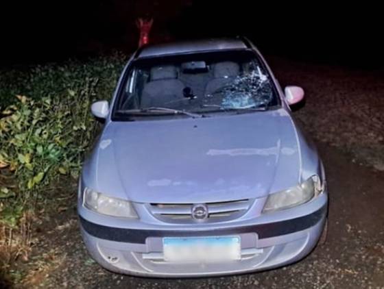Criança de 9 anos é atropelada por carro na PR-481 em Santo Antônio do Sudoeste