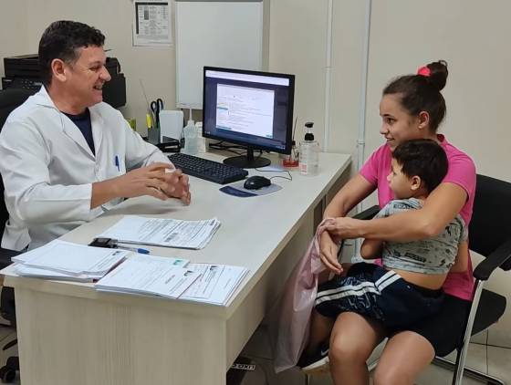 Prefeitura de Enéas Marques disponibiliza atendimento médico pediatra no Centro Integrado de Saúde