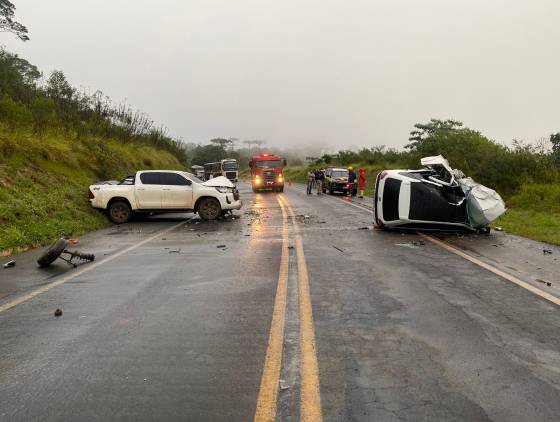 Condutor de 40 anos morre em violenta colisão na BR-373 em Chopinzinho
