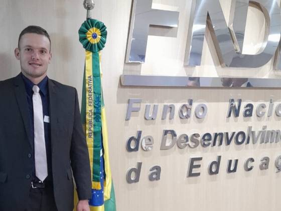 Vereador de Salgado Filho leva discussão sobre piso salarial dos professores a Brasília