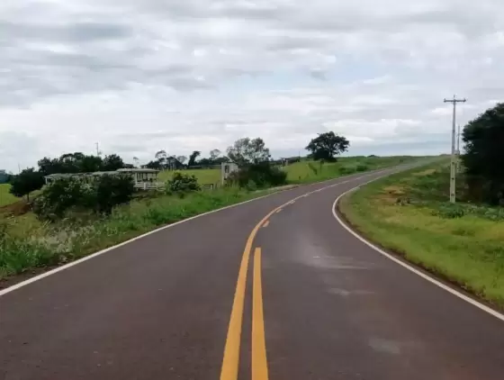 PR-475, na região Sudoeste do Paraná, recebe nova sinalização