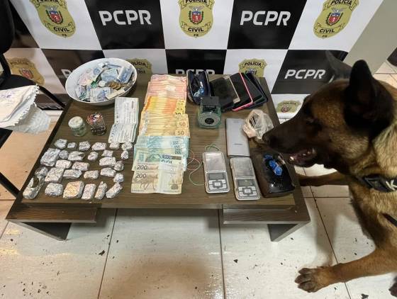 Operação Policial resulta em prisão por tráfico de drogas em Ampére