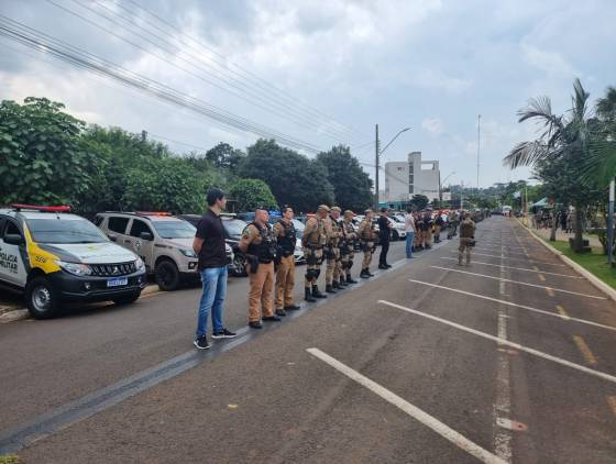 Polícia Militar realiza grande Operação Simultânea no sudoeste do Paraná