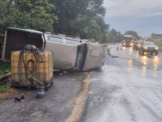 Motociclista morre após forte colisão na PR-483 em Francisco Beltrão