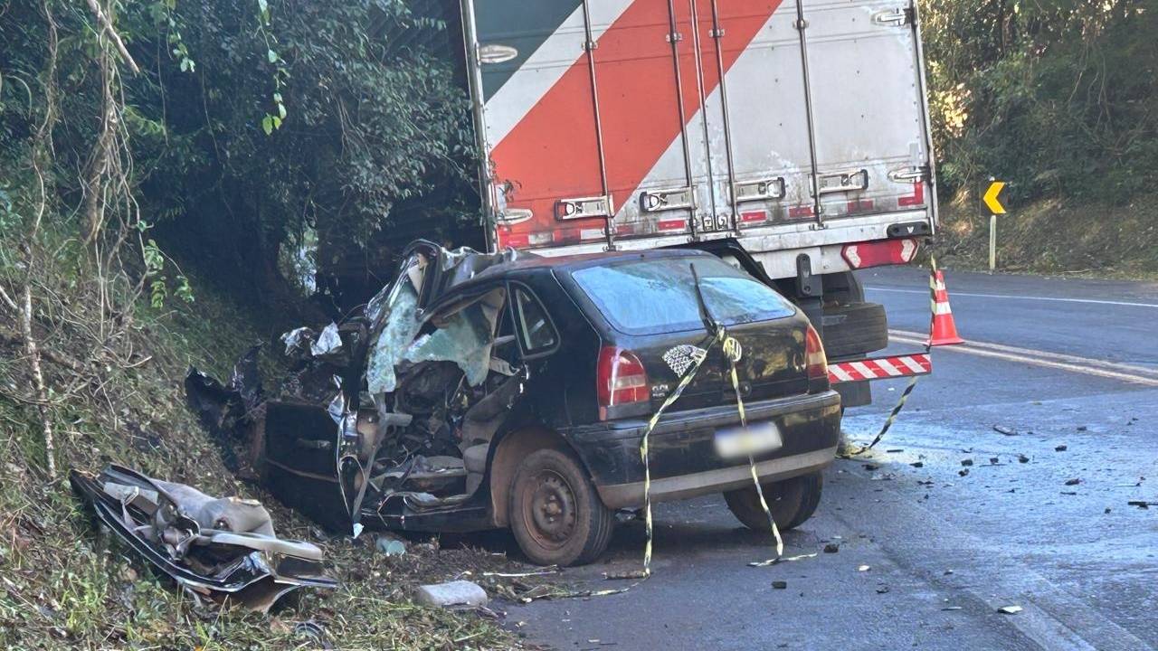 Grave acidente na BR-373 em Chopinzinho deixa cinco mortos e um bebê ferido